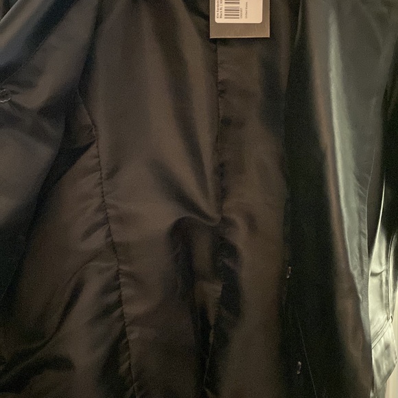 Double breasted leather jacket - Picture 7 of 16